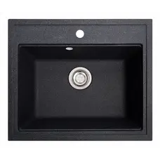 Гранитная мойка Galaţi Pătrat Grafit (201) 60 * 52