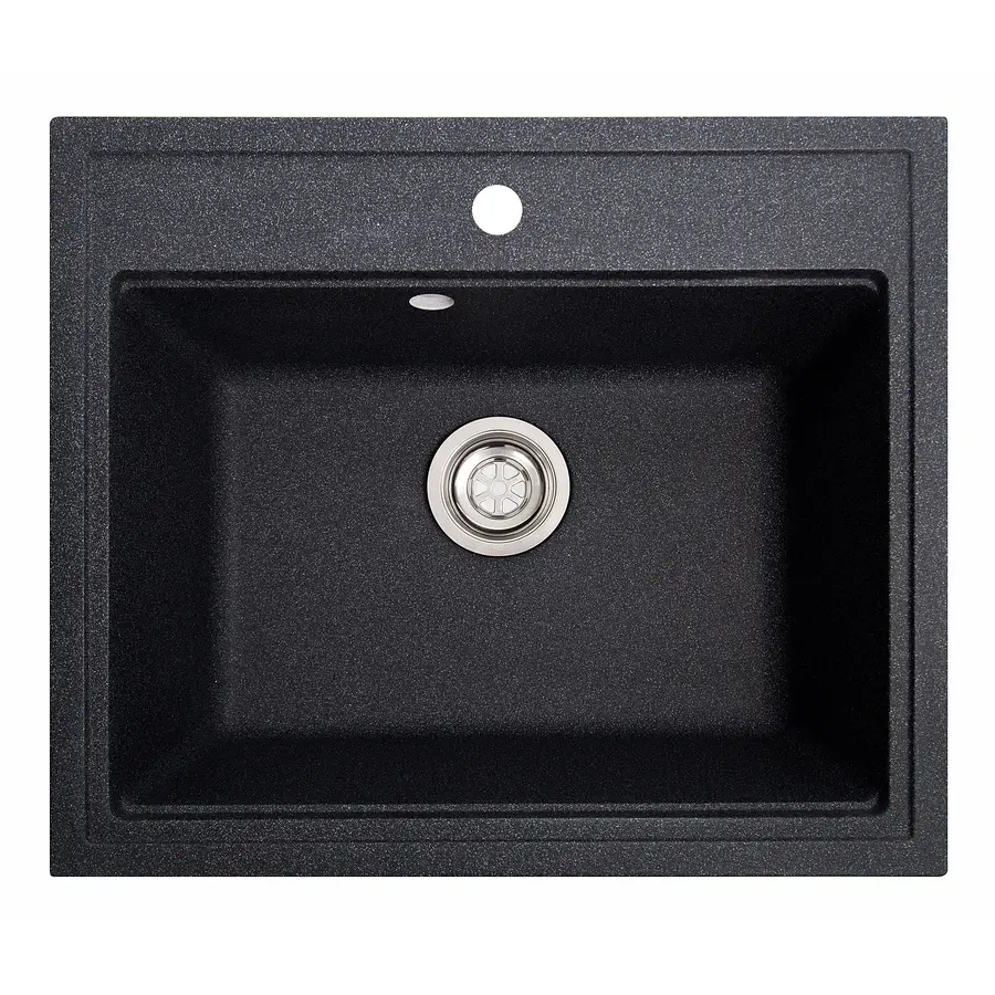 Гранітна мийка Galaţi Pătrat Grafit (201) 60*52