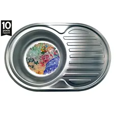 Кухонная мойка из нержавеющей стали Galati (Eko) Dana Nova Textura