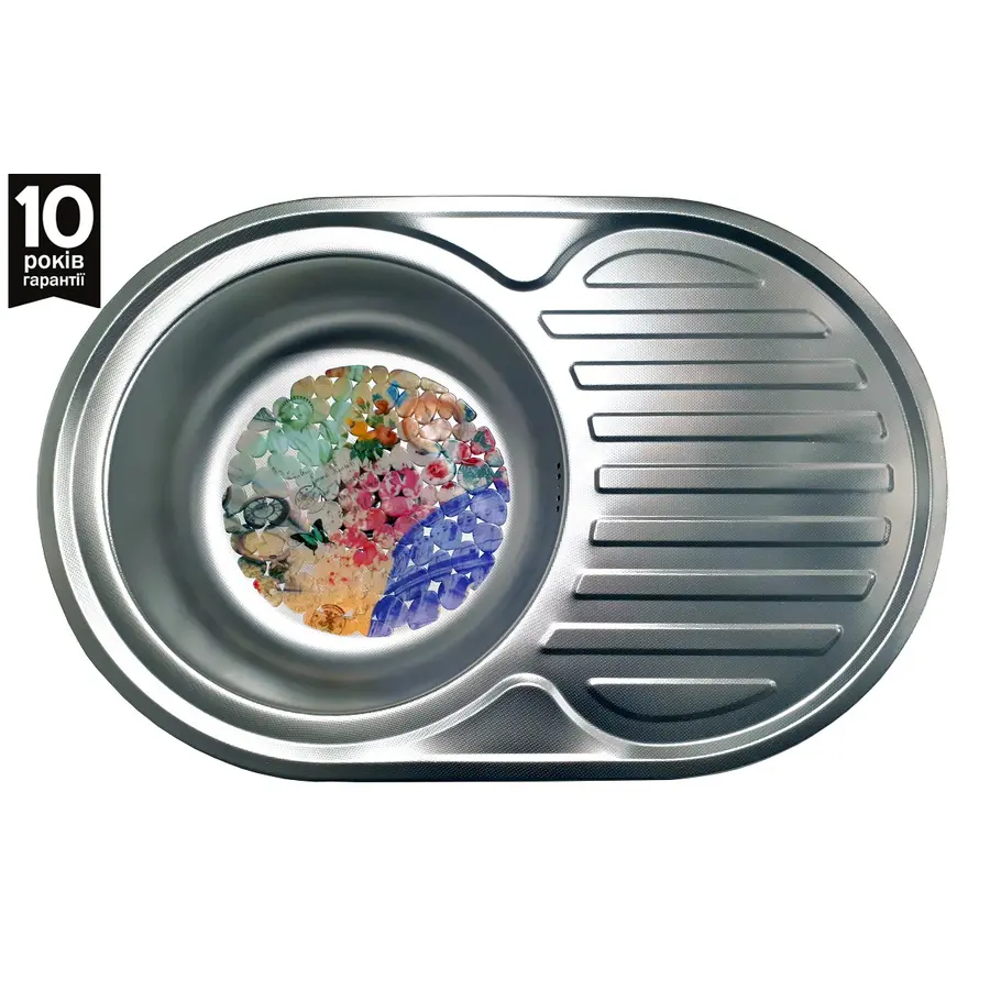 Кухонна мийка з нержавіючої сталі Galati (Eko) Dana Nova Textura