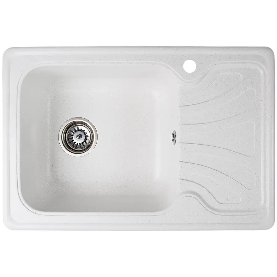 Кухонна мийка Galati Rasa 64 Gri (802), Білий, Білий