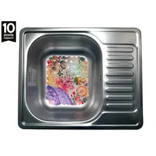 Кухонна мийка Galaţi Sims Textură 5848 декорована сталь