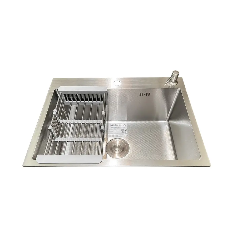 Кухонна мийка Romzha Arta Carbon U-550