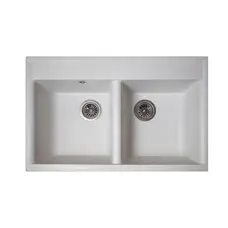 Кухонна мийка Galati Valuri 78-2D Biela (101)