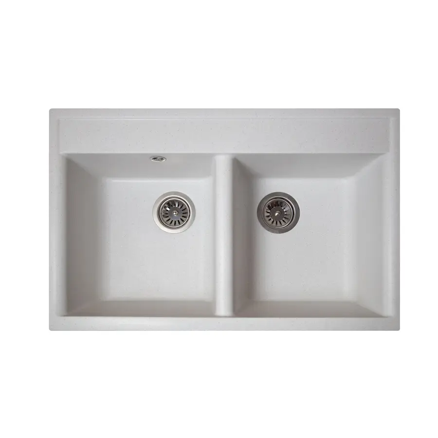 Кухонна мийка Galati Valuri 78-2D Biela (101)