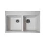Кухонна мийка Galati Valuri 78-2D Biela (101)