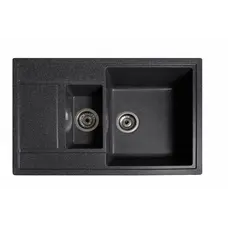 Гранитная мойка Galaţi Jorum 78D Grafit (201) 78 * 51