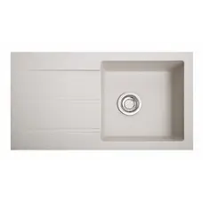 Гранитная мойка Galaţi Quadro Biela (101) 78 * 44