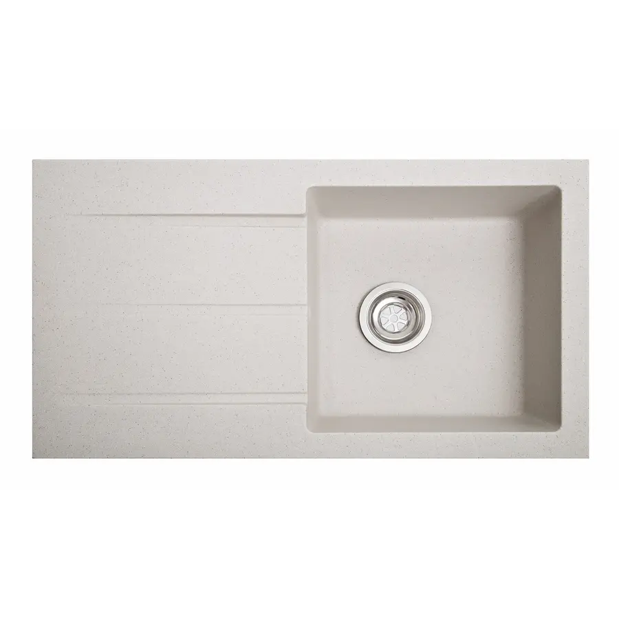 Гранітна мийка Galaţi Quadro Biela (101) 78*44