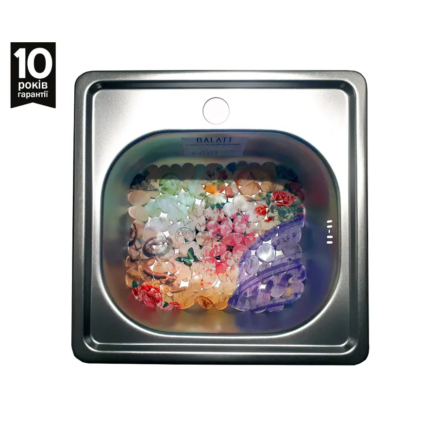 Кухонная мойка врезная Galaţi (Eko) Mala Satin 3838