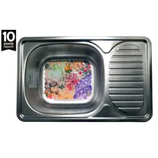 Кухонна мийка Galaţi Mirela Satin 6642 матована сталева