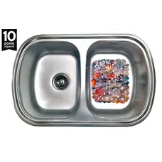 Кухонна мийка Galaţi Vayorika 2C Satin 7749 сатин