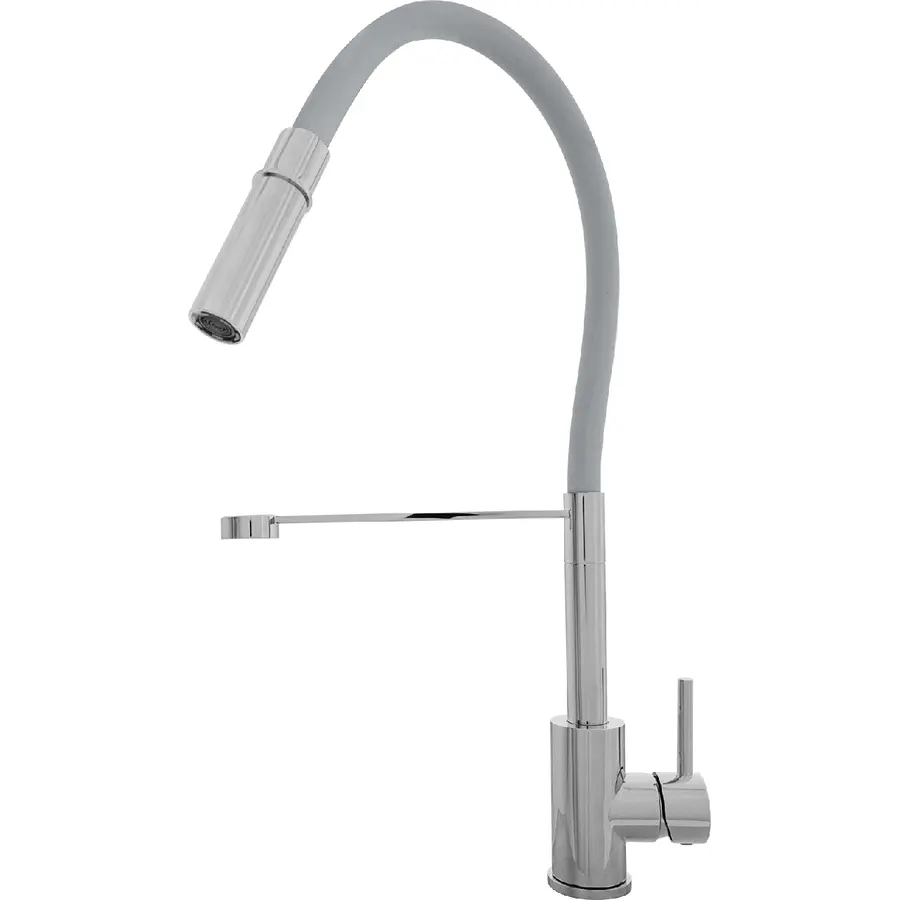 Смеситель кухонный KERNAU KWT 20 PO CHROME/GREY