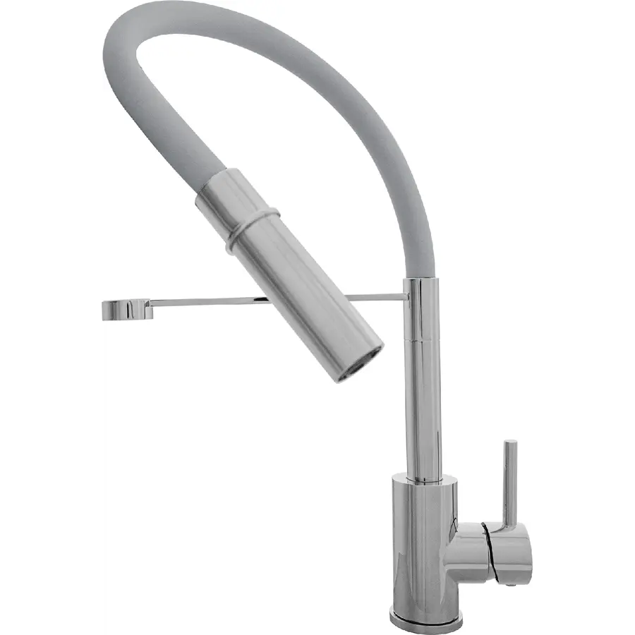 Смеситель кухонный KERNAU KWT 20 PO CHROME/GREY