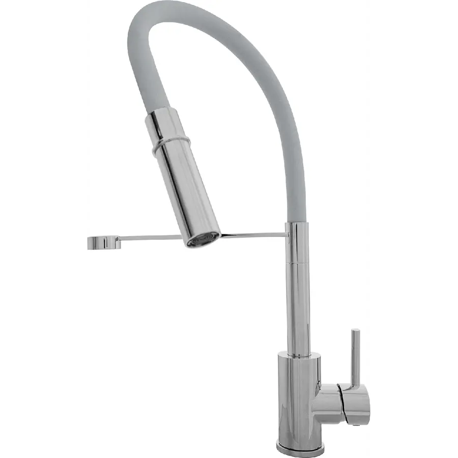 Смеситель кухонный KERNAU KWT 20 PO CHROME/GREY