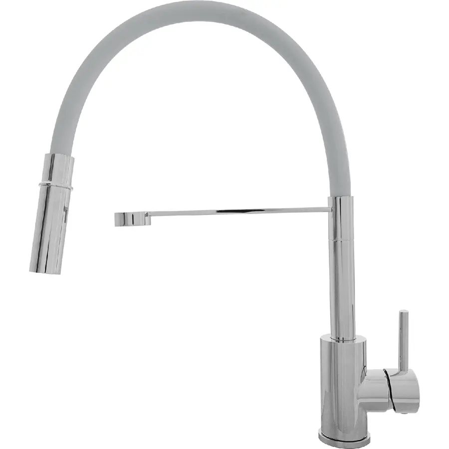 Смеситель кухонный KERNAU KWT 20 PO CHROME/GREY