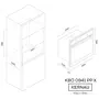 Духова шафа електричний KERNAU KBO 0941 PP X