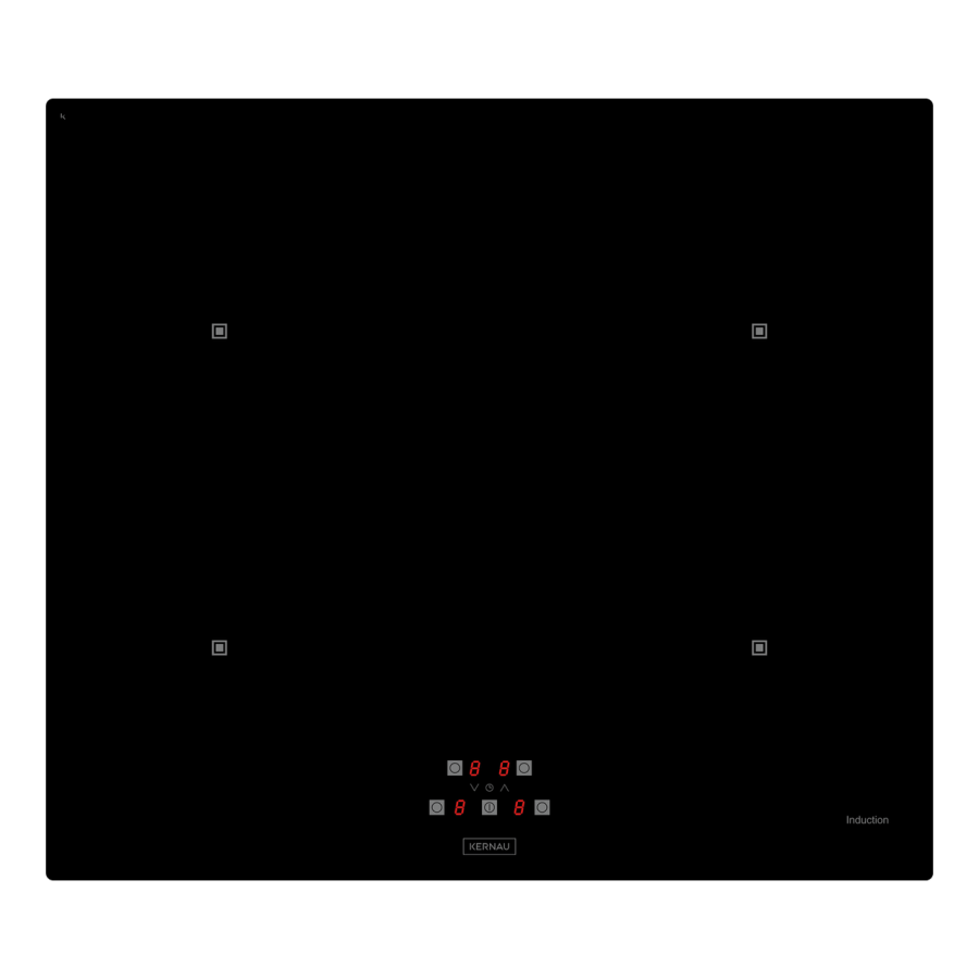 Варочная поверхность электрическая KERNAU KIH 64-4B