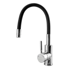 Смеситель кухонный KERNAU KWT 29 ELASTIC BLACK