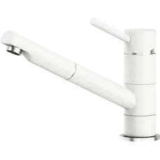 Кухонний змішувач KERNAU KWT 05 PO WHITE з витяжним носиком