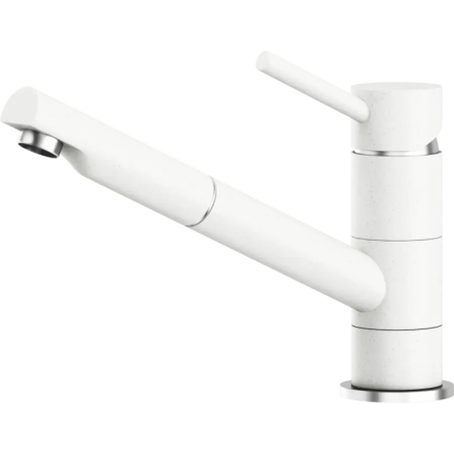 Кухонний змішувач KERNAU KWT 05 PO WHITE з витяжним носиком