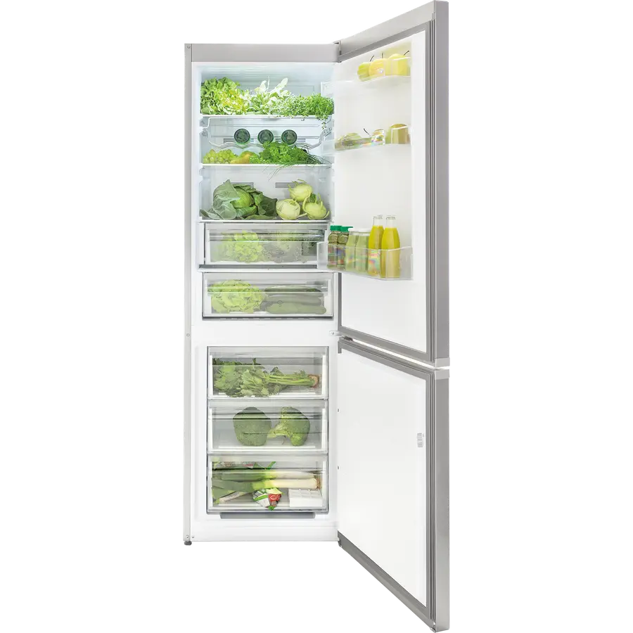 Двокамерний холодильник KERNAU KFRC 18162 NF IX