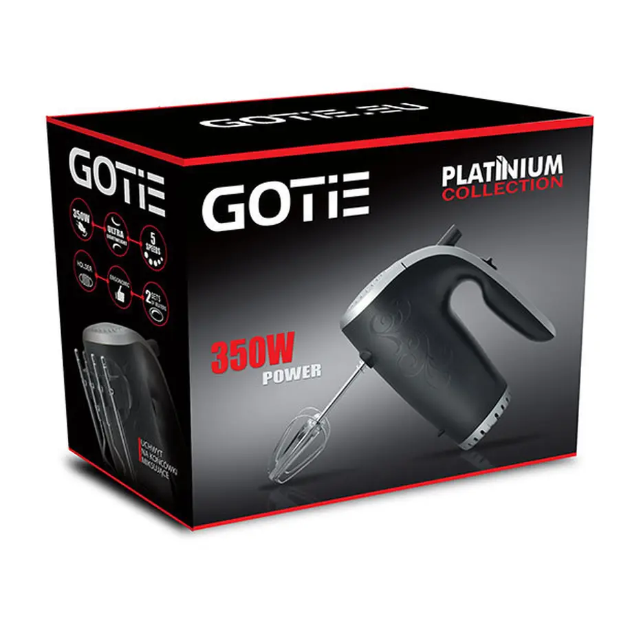 Міксер GOTIE GHM-350C чорний