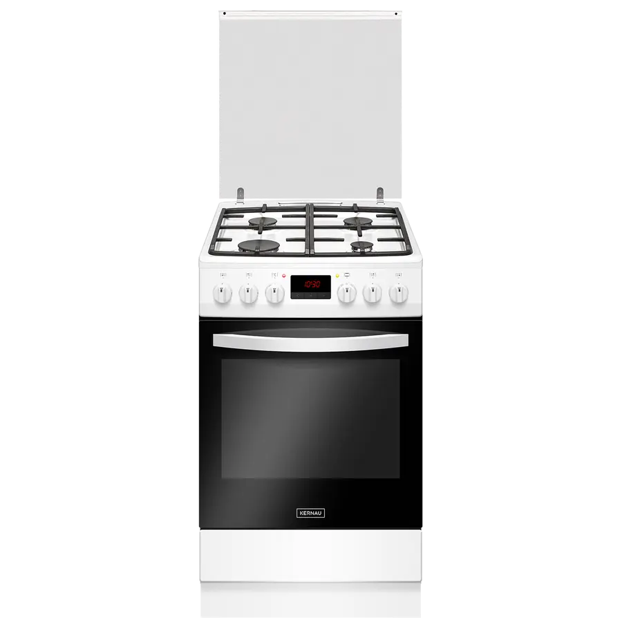 Газова плита KERNAU KFC 5010 GE CI W