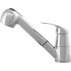 Смеситель кухонный KERNAU KWT 02A PO CHROME с вытяжной лейкой