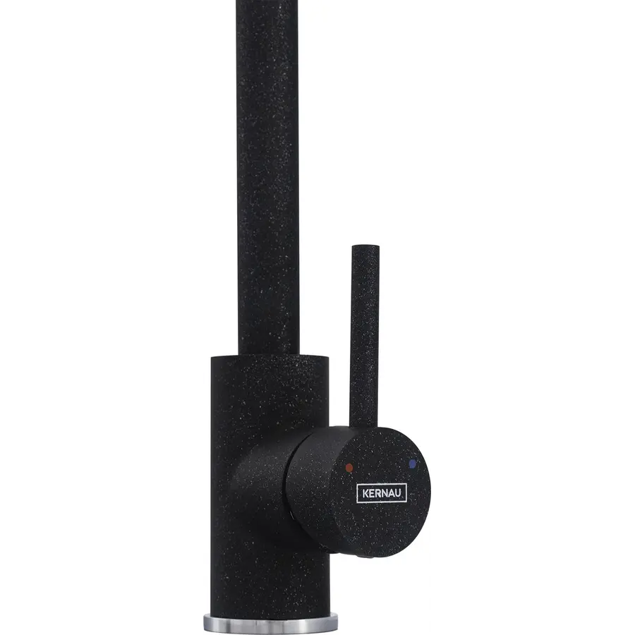 Смеситель кухонный KERNAU KWT 07A BLACK METALLIC