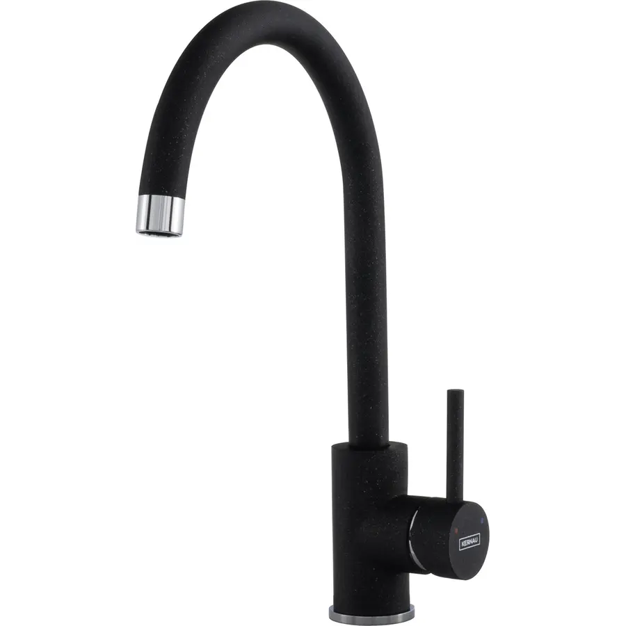 Смеситель кухонный KERNAU KWT 07A BLACK METALLIC