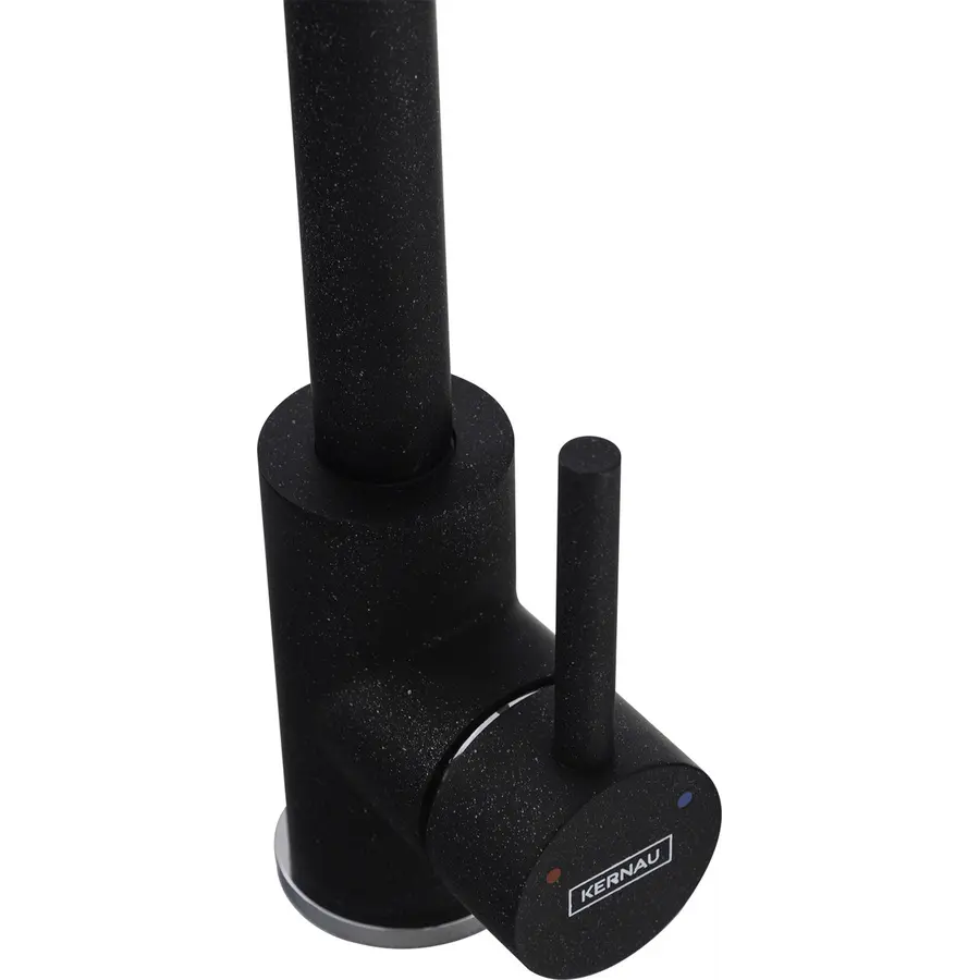 Смеситель кухонный KERNAU KWT 07A BLACK METALLIC