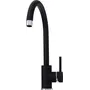 Смеситель кухонный KERNAU KWT 07A BLACK METALLIC