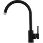 Смеситель кухонный KERNAU KWT 07A BLACK METALLIC