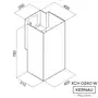 Витяжка KERNAU KCH 0240 W