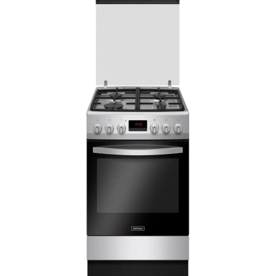 Газова плита KERNAU KFC 6010 GE CI X