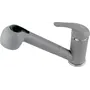 Смеситель кухонный KERNAU KWT 04A PO GREY METALLIC с вытяжной лейкой