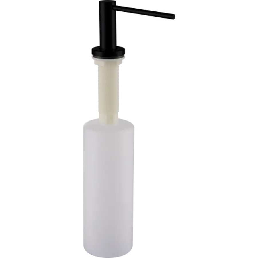 Дозатор для миючого засобу KERNAU KSD 02 MATT BLACK чорний