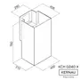 Витяжка KERNAU KCH 0240 X