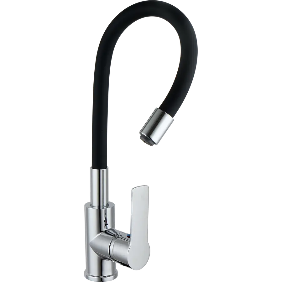 Смеситель кухонный KERNAU KWT 24 RUBBER BLACK