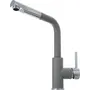 Кухонний змішувач KERNAU KWT 06A PO GREY METALLIC з витяжним носиком