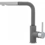 Кухонний змішувач KERNAU KWT 06A PO GREY METALLIC з витяжним носиком