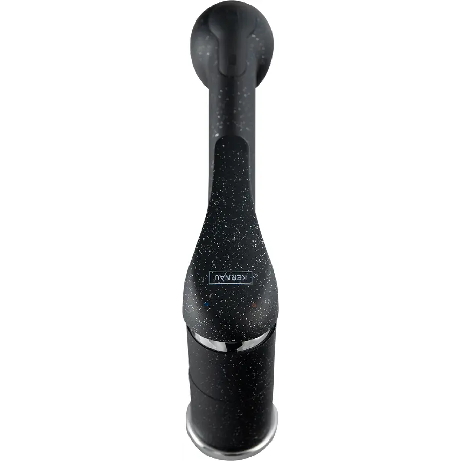 Смеситель кухонный KERNAU KWT 04A PO BLACK METALLIC с вытяжной лейкой