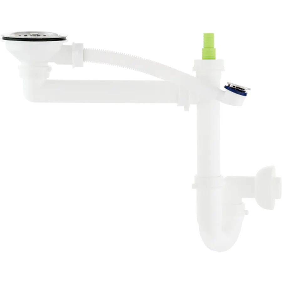 Сифон для кухонноЇ мийки KERNAU KMS-SS 1B