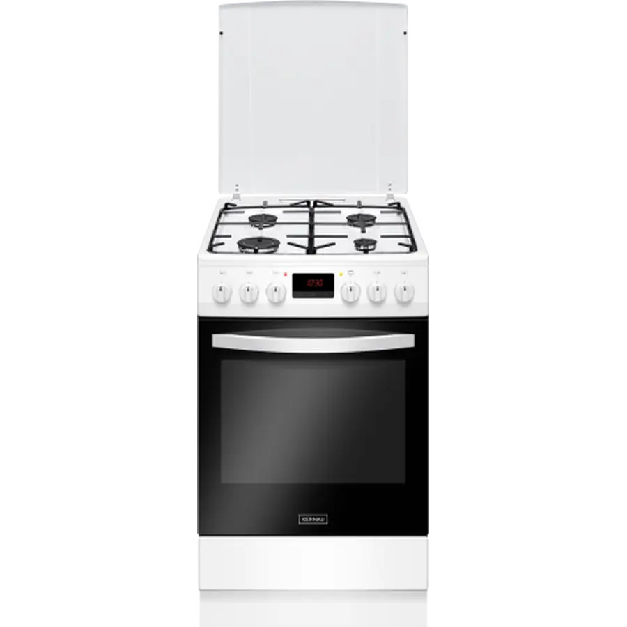 Газова плита KERNAU KFC 6008 GE W