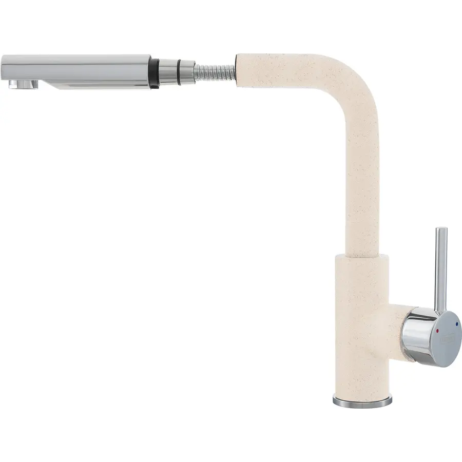 Кухонний змішувач KERNAU KWT 06A PO SAND з витяжним носиком