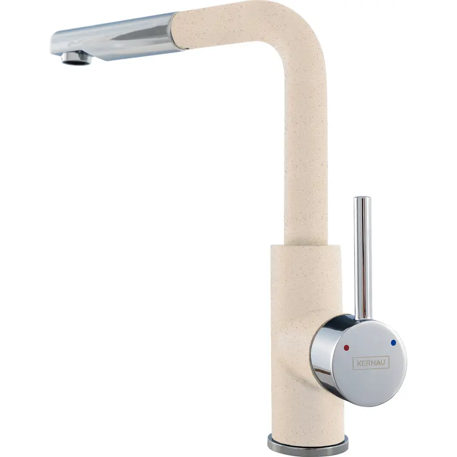 Кухонний змішувач KERNAU KWT 06A PO SAND з витяжним носиком