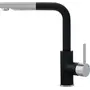 Смеситель кухонный KERNAU KWT 06A PO GRAPHITE с вытяжным носиком