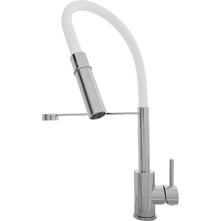 Кухонний змішувач KERNAU KWT 20 PO CHROME / WHITE