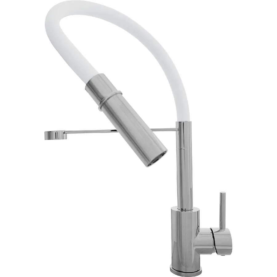 Кухонний змішувач KERNAU KWT 20 PO CHROME / WHITE